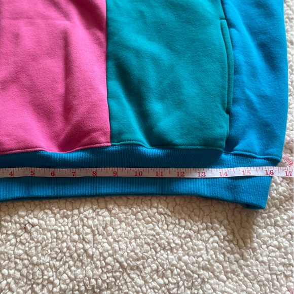 Teddy Fresh Color block Varsity Hoodie - S - EUC - Picture 7 of 9